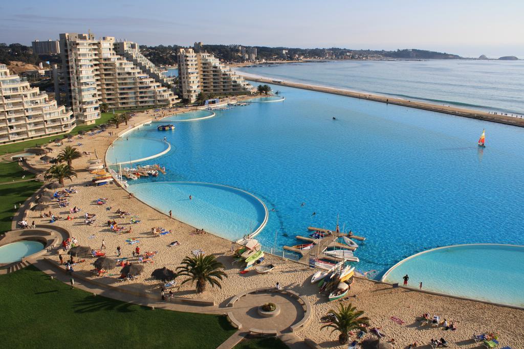 알가로보 San Alfonso Del Mar Frente Al Mar 아파트 객실 사진