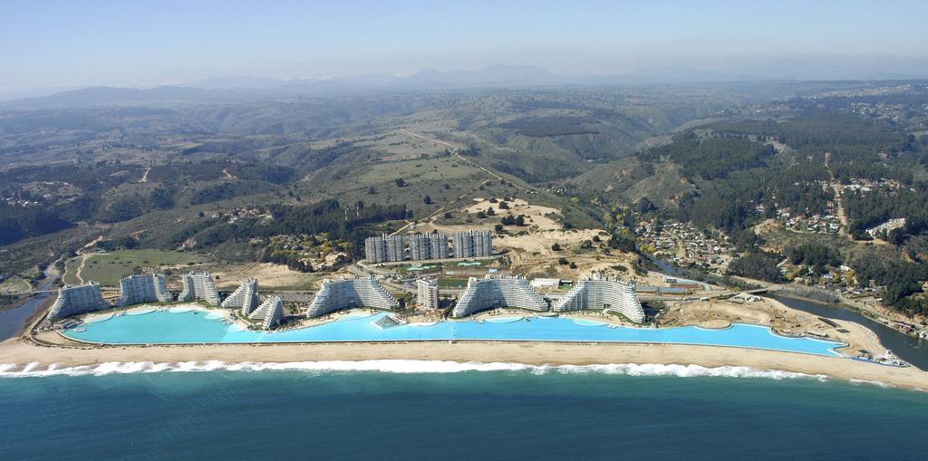 알가로보 San Alfonso Del Mar Frente Al Mar 아파트 객실 사진